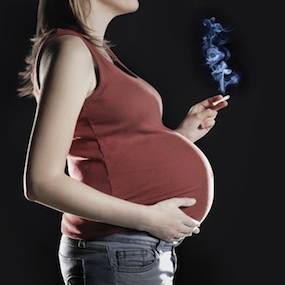 tobacco while pregnant.